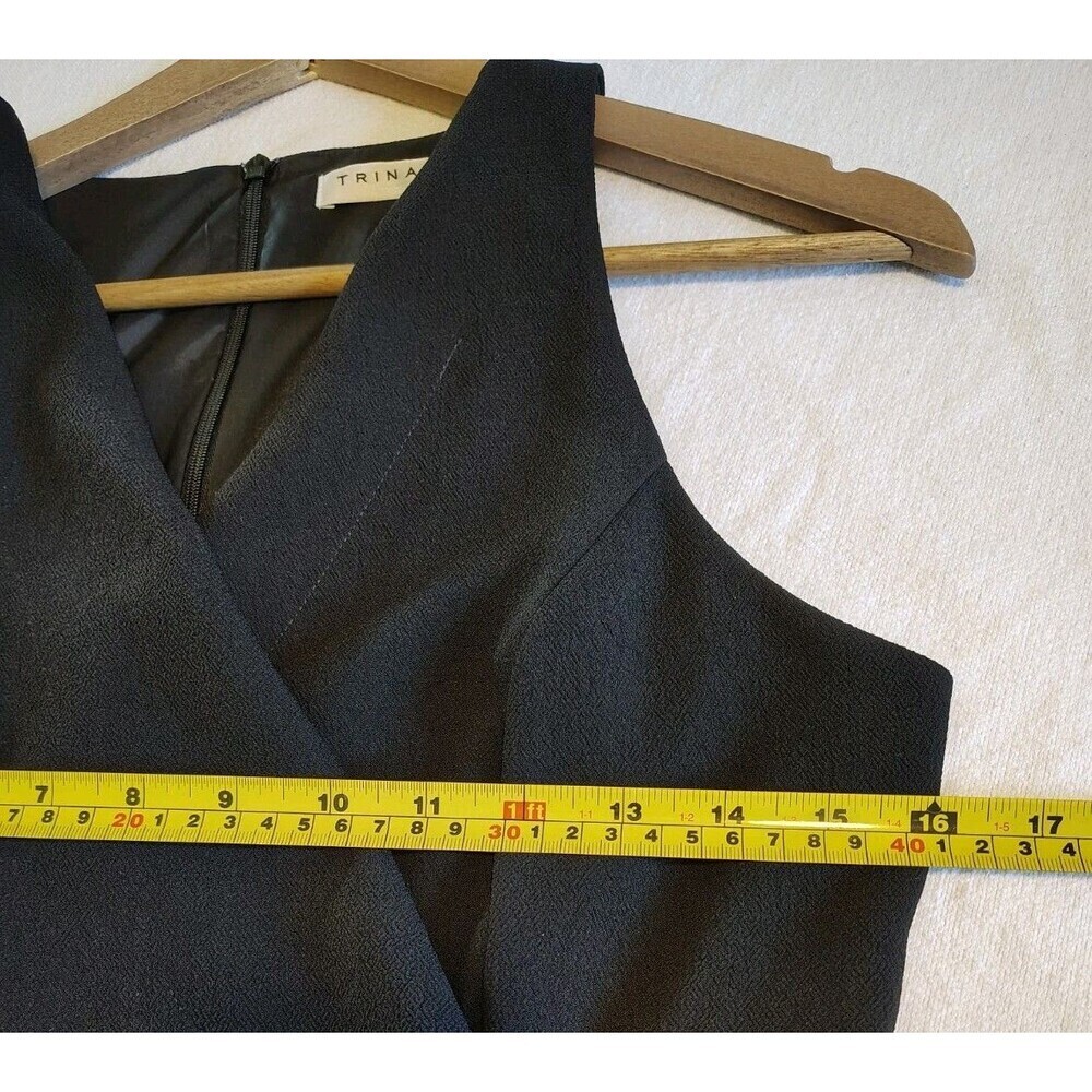 Trina Turk Black Sleeveless Wide-Leg Jumpsuit - Picture 5 of 9